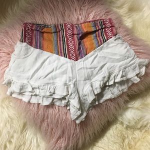 🍏Ruffle shorts